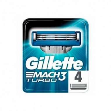 Gillette Mach3 Turbo Recambios 4...