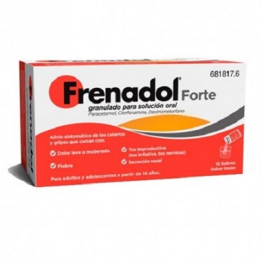 FRENADOL FORTE 10 SOBRES GRANULADO...