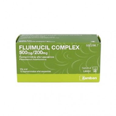 FLUIMUCIL COMPLEX 500 mg/200 mg 12...