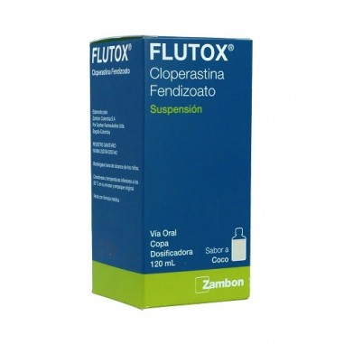 Flutox 3,54 mg/ml jarabe 1 frasco 120 ml