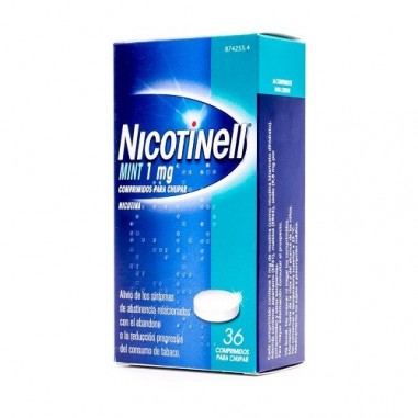 Nicotinell mint 1mg 36 comprimidos...