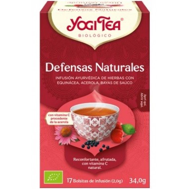 Yogi tea defensas naturales 17 bolsitas