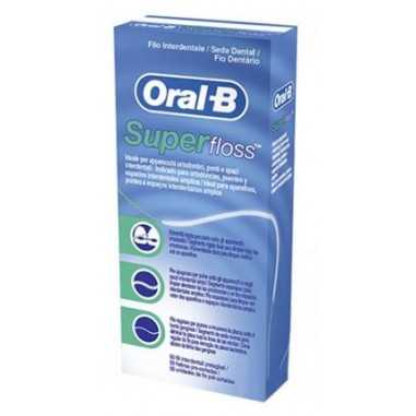 Oral-B Superfloss hilo dental 50u
